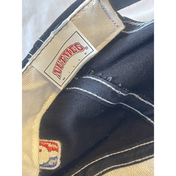 Vintage Pistons Snapback 90s Embroidered Made‎ in USA | Baseball Cap Black - Picture 8 of 9